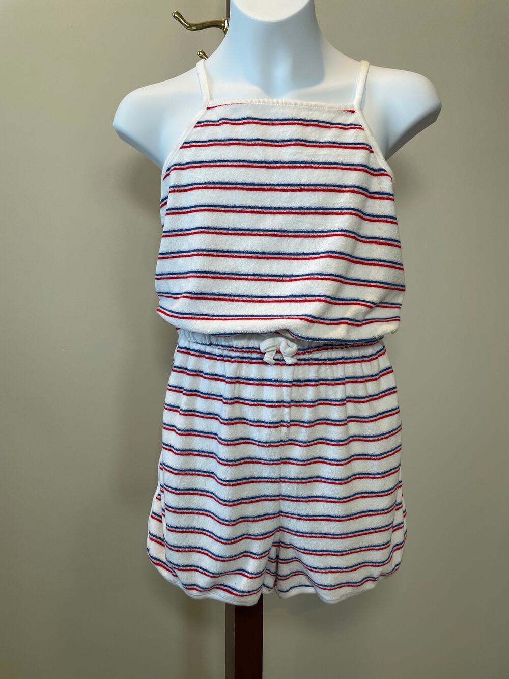 Carter’s French Terry Striped Romper – Size 12